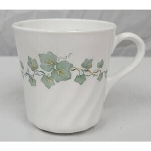 Corning Ware Corelle Callaway Swirl Ivy Tea Coffee Cup Mug